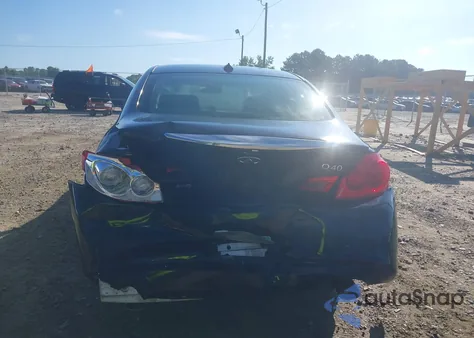 2015 Infiniti Q40 from USA, damaged, VIN JN1CV6AR5FM520651